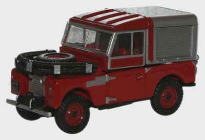 Oxford Diecast Land Rover Series I 88'' Red Fire Red (1;76) [76LAN188012]