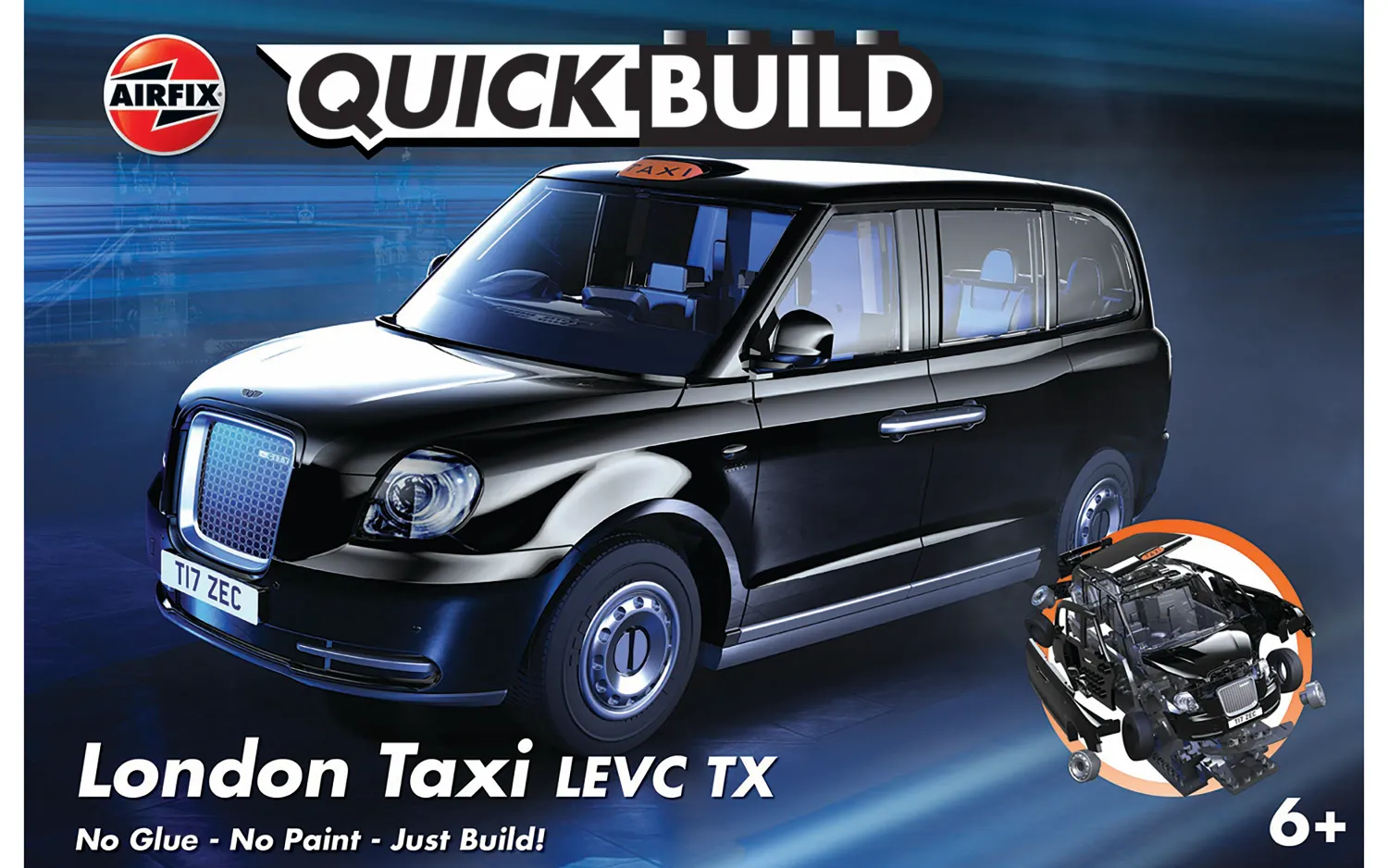 Airfix Quickbuild J6051 London Taxi LEVC TX