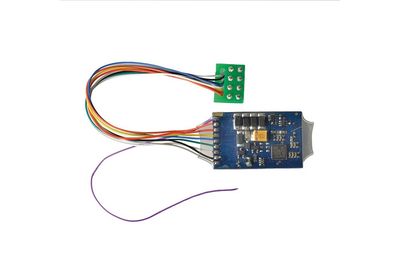 Bachmann 36-566A 8-Pin DCC Loco-Decoder (with Brake Button function) - SAVE £8.96!