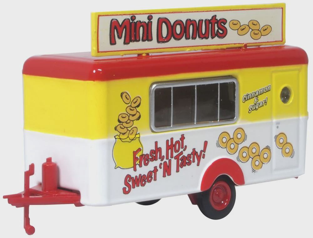Oxford Diecast Mobile Trailer Mini Donuts [76TR019]