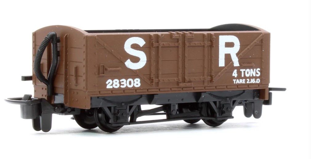 Peco GR201B OO-9 Open Wagon, SR Livery No.28308