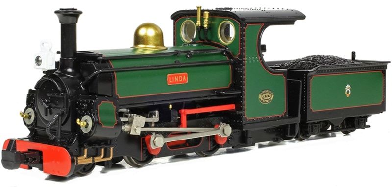 Bachmann OO-9 Narrow Gauge 391-135 Penrhyn Mainline Hunslet 2-4-0STT 'Linda' Ffestiniog Railway Green