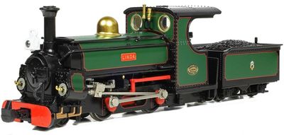 Bachmann OO-9 Narrow Gauge 391-135 Penrhyn Mainline Hunslet 2-4-0STT 'Linda' Ffestiniog Railway Green