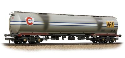 Bachmann Branchline 38-109A BR 102T TEA Bogie Tank Wagon 'Jet-Conoco' Light Grey [W]