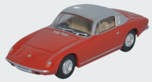 Oxford Diecast Lotus Elan Plus2 Red/Silver (1:76) [76LE003]