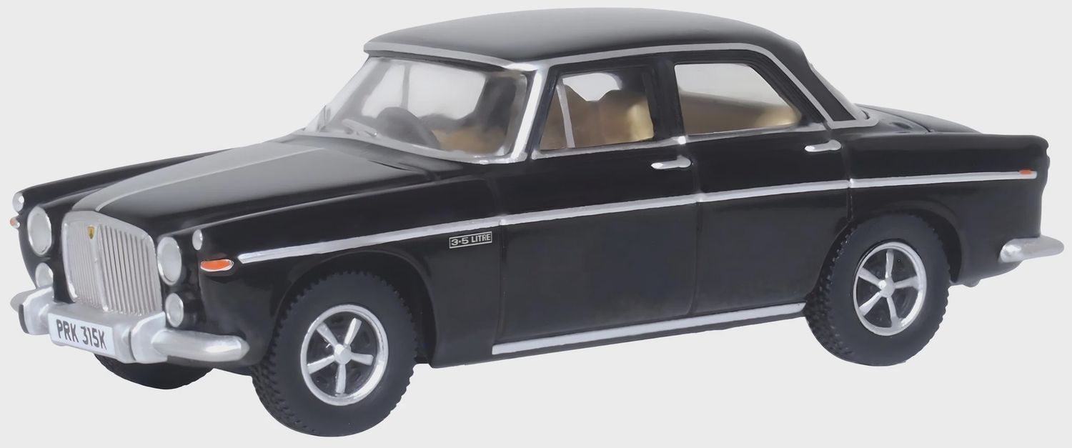 Oxford Diecast Rover P5B Black Wilson/Thatchern (1:76) [76RP5002]