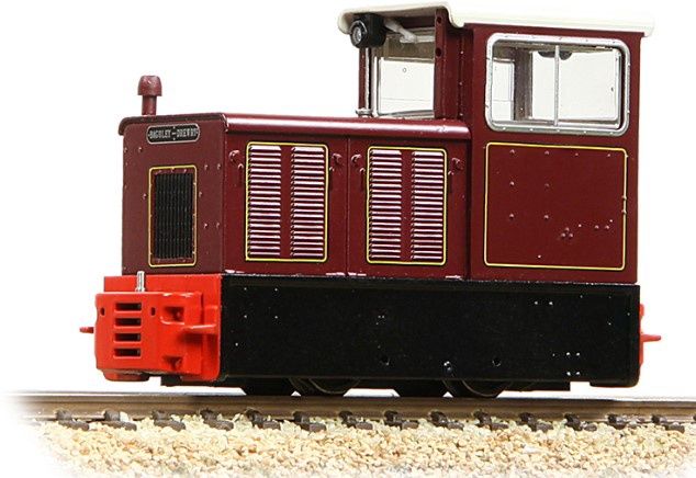 Bachmann OO-9 Narrow Gauge 392-027 Baguley-Drewry 70hp Diesel Lined Crimson