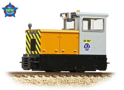 Bachmann OO-9 Narrow Gauge 392-028 Baguley-Drewry 70hp Diesel ICI Orange &amp; Grey