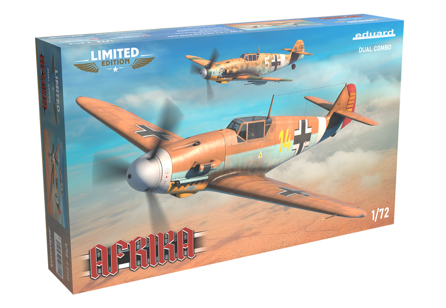Eduard 'Afrika' Limited Edition Dual Combo (1:72) [2112]