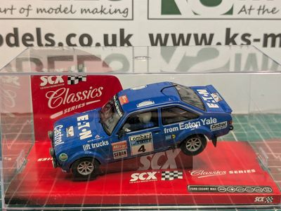 PRE-OWNED SCX Ford Escort MkII Lombard Rally 'Eaton Yale' No.4 [63570]