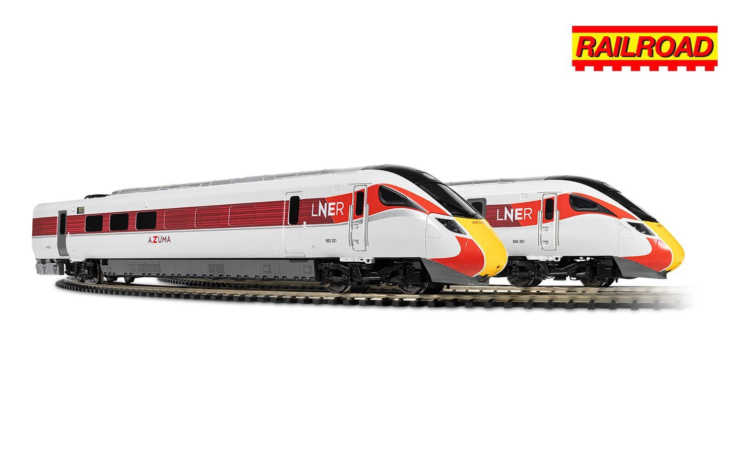 Hornby R30449 RailRoad: LNER - Class 800 - 800201 - Train Pack