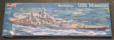 PRE-OWNED Revell 1/350 USS Missouri Battleship