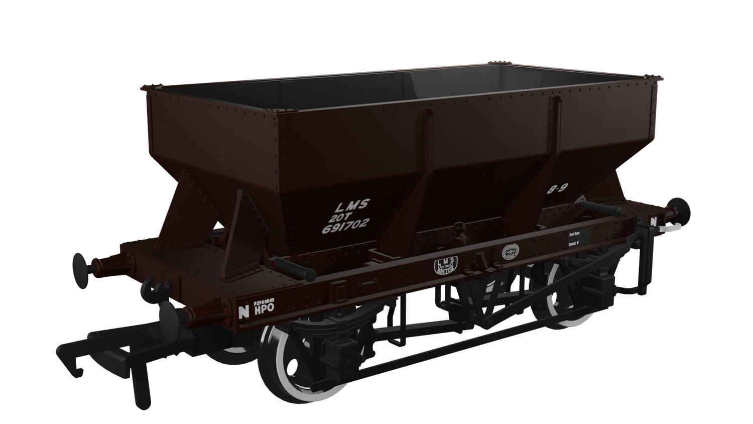 Rapido LMS Iron Ore Hopper – LMS (post-36) No.691702 [963005]