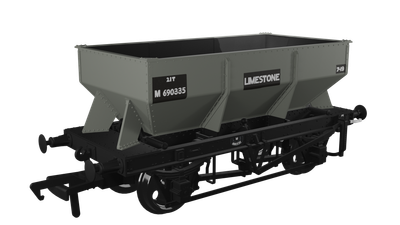 Rapido LMS Iron Ore Hopper – BR (Limestone) No.M690335 [963010]