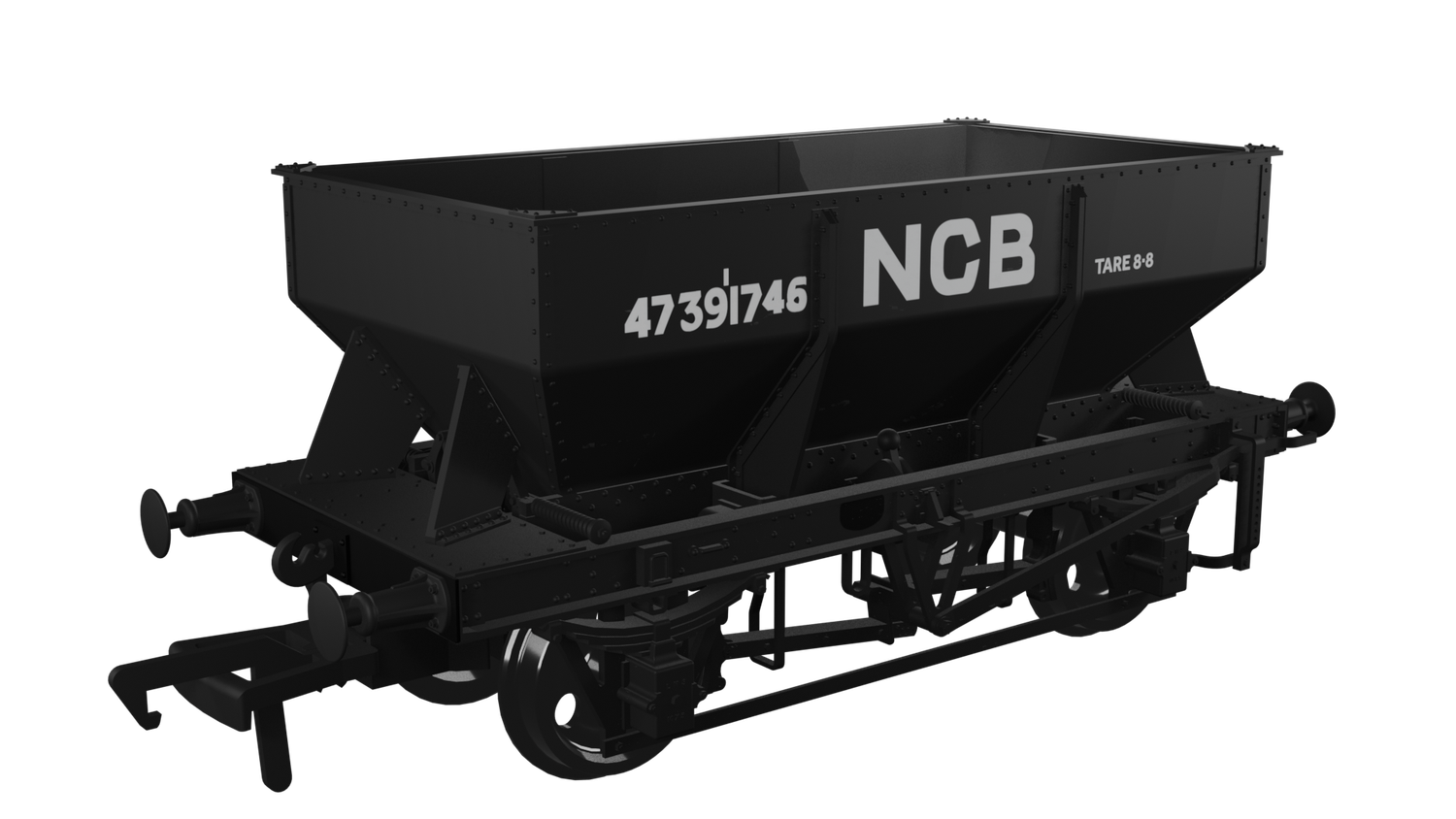 Rapido LMS Iron Ore Hopper – NCB No.47391746 [963017]