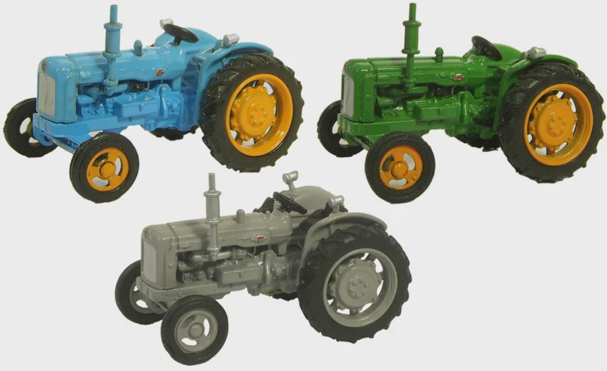 Oxford Diecast Triple Tractor Set (1:76) [76SET10B]