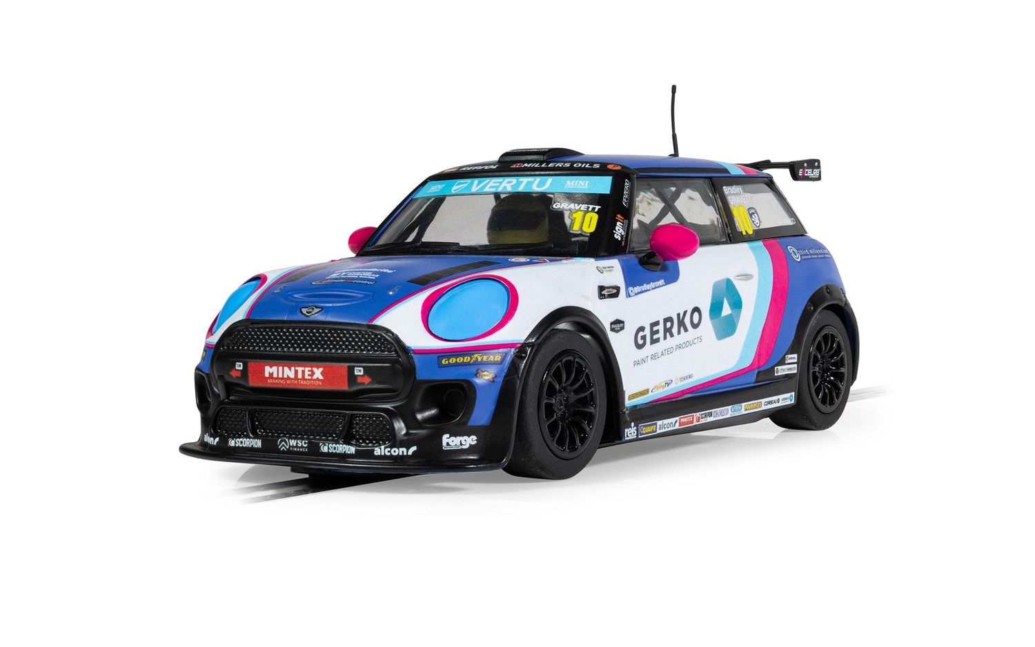 Scalextric C4410 Mini Cooper - Bradley Gravett 2024