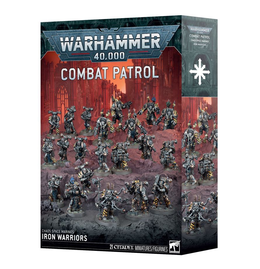 40,000: Chaos Space Marines, Combat Patrol, Iron Warriors [PRE-ORDER]