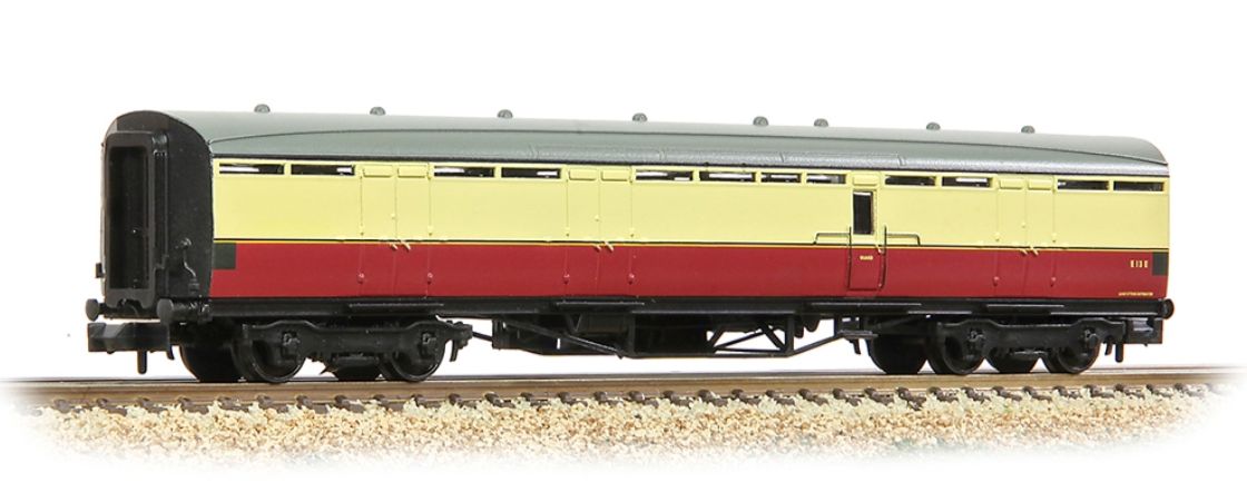 Graham Farish 374-861 LNER Thompson Full Brake BR Crimson &amp; Cream
