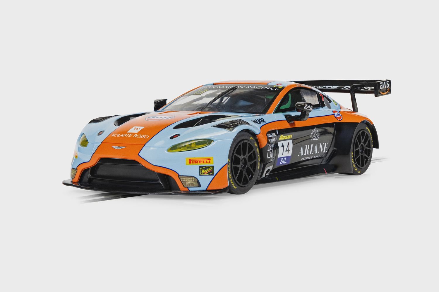 Scalextric C4655 Aston Martin GT3 Vantage - 12hrs of Bathurst 2025 - Gulf Edition