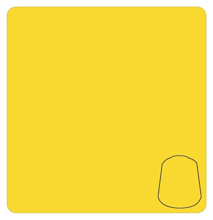 Yriel Yellow 12ml Layer Paint.