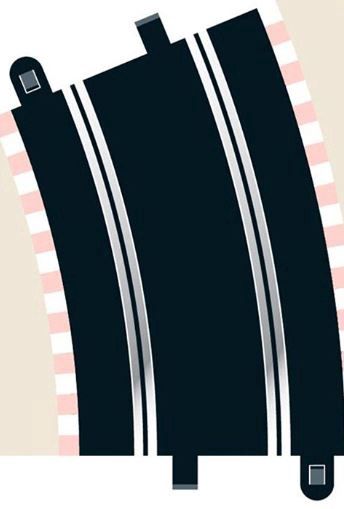Scalextric C8235 Radius 4 Curve 22.5° x 2 [Summer Sale - SAVE £8.20!]