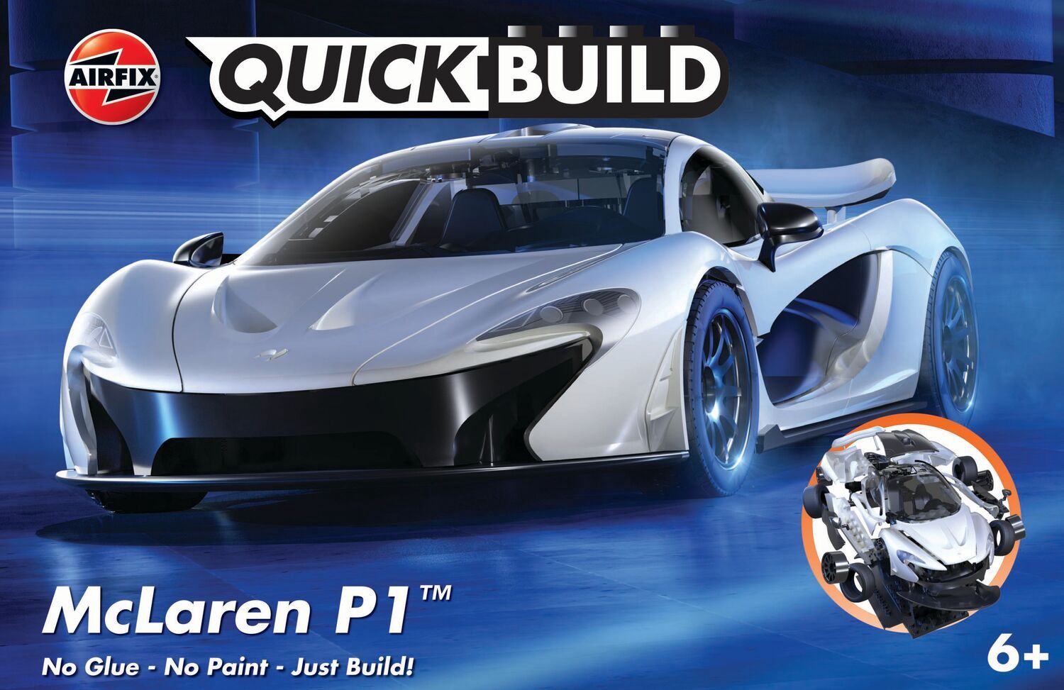 Airfix Quickbuild J6028 McLaren P1 (White)