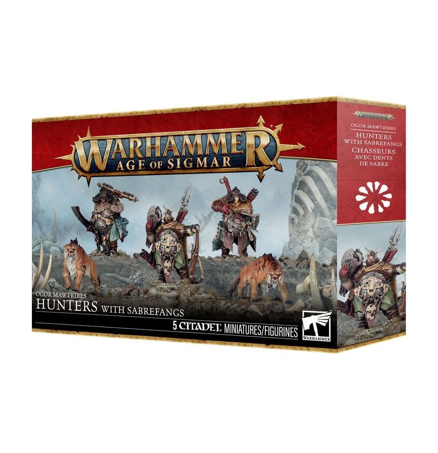 Age of Sigmar: Ogor Mawtribes: Hunters with Sabrefangs