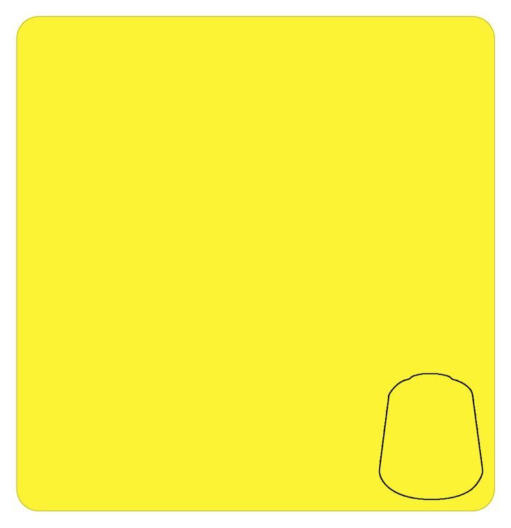 Flash Gitz Yellow 12ml Layer Paint.