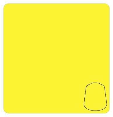 Flash Gitz Yellow 12ml Layer Paint.