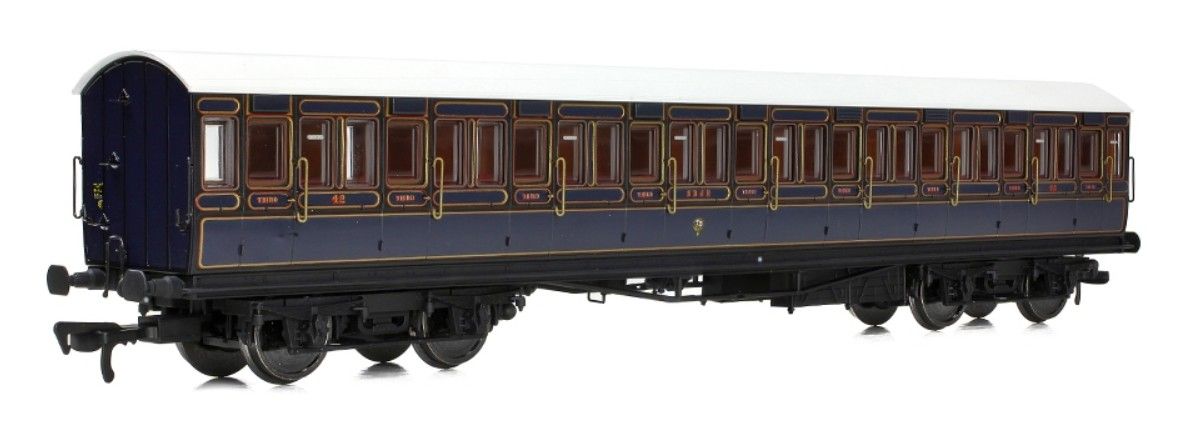 EFE Rail E86036 54ft non-Corridor Third S&amp;DJR Lined Blue