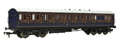 EFE Rail E86035 54ft non-Corridor Brake Third S&amp;DJR Lined Blue