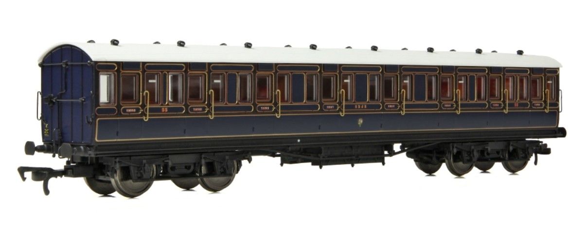 EFE Rail E86037 54ft non-Corridor Composite S&amp;DJR Lined Blue