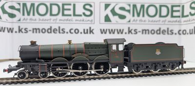 PRE-OWNED Dapol D5 'Dorchester Castle', 4090, BR Green, Early crest [C3]