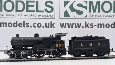 PRE-OWNED Mainline 37-514 Class 2P, 4-4-0, 635, LMS Black, lined [C3]