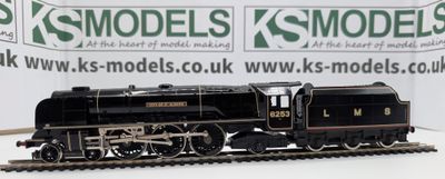 PRE-OWNED Hornby R459 Duchess class, 'City of St. Albans', 6253, LMS Black, lined [C3]