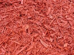 Mulch, DYED RED