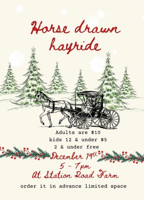 Horse Drawn Hayrides