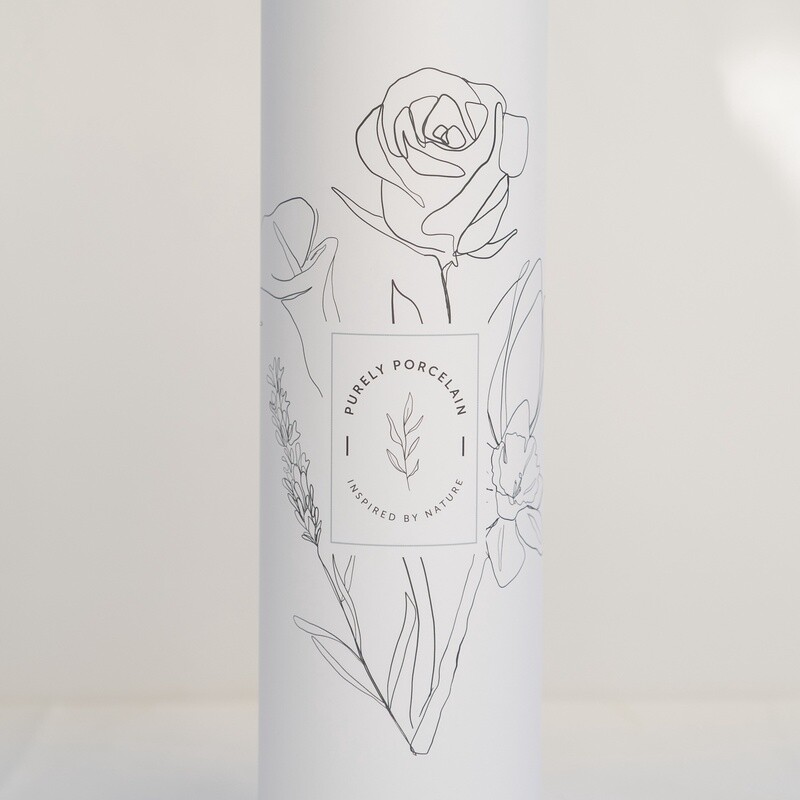 Purely Porcelain Diffuser Flower Set
