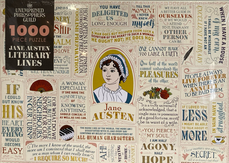 Jane Austen Literary Lines Puzzle 1000 pieces
