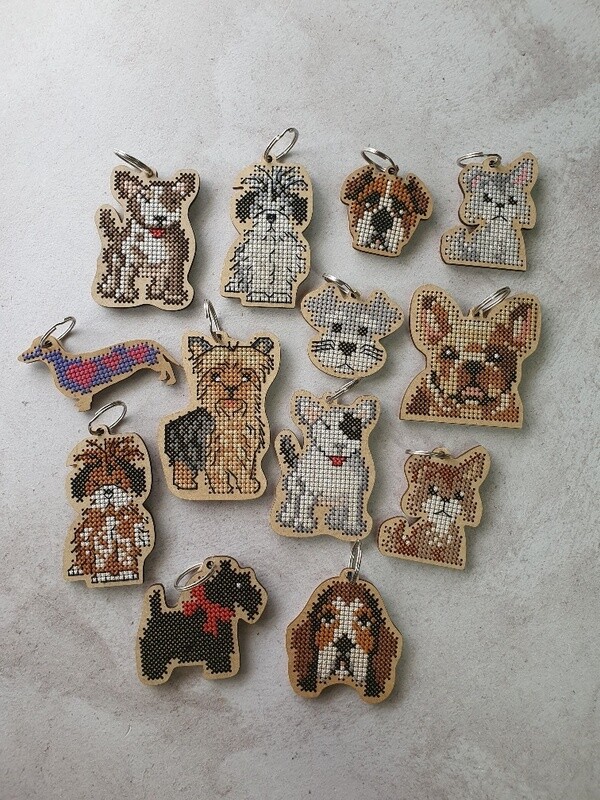 Wooden Keyring - Various Designs
