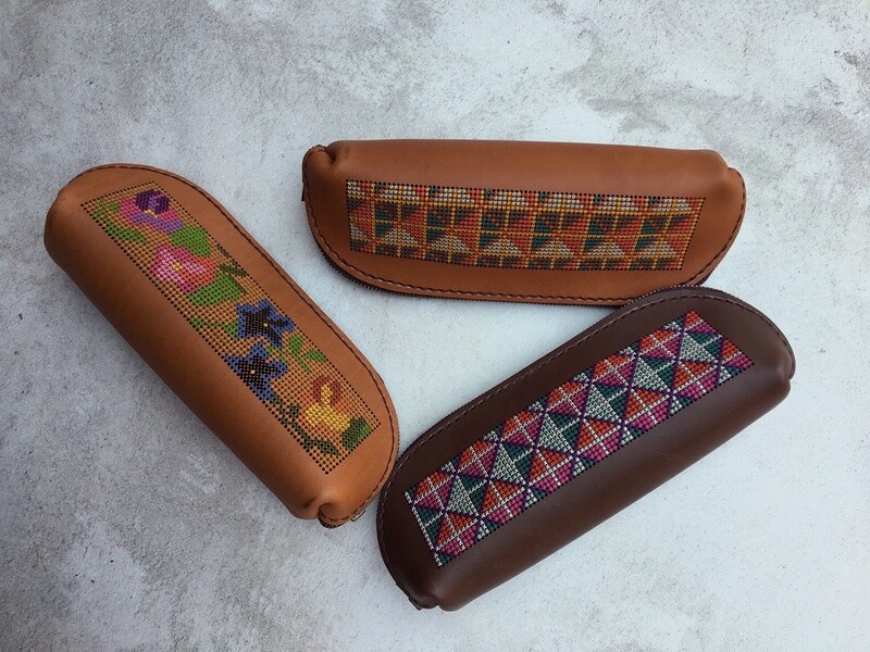 Leather Pencil Bag