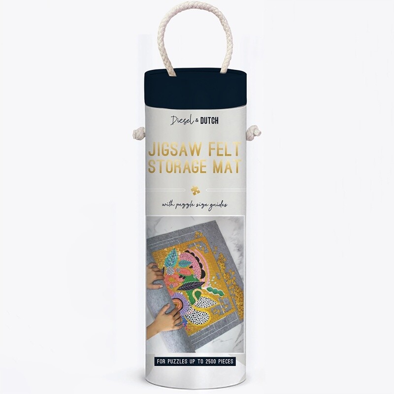 Jigsaw Felt Roll Up Storage Mat