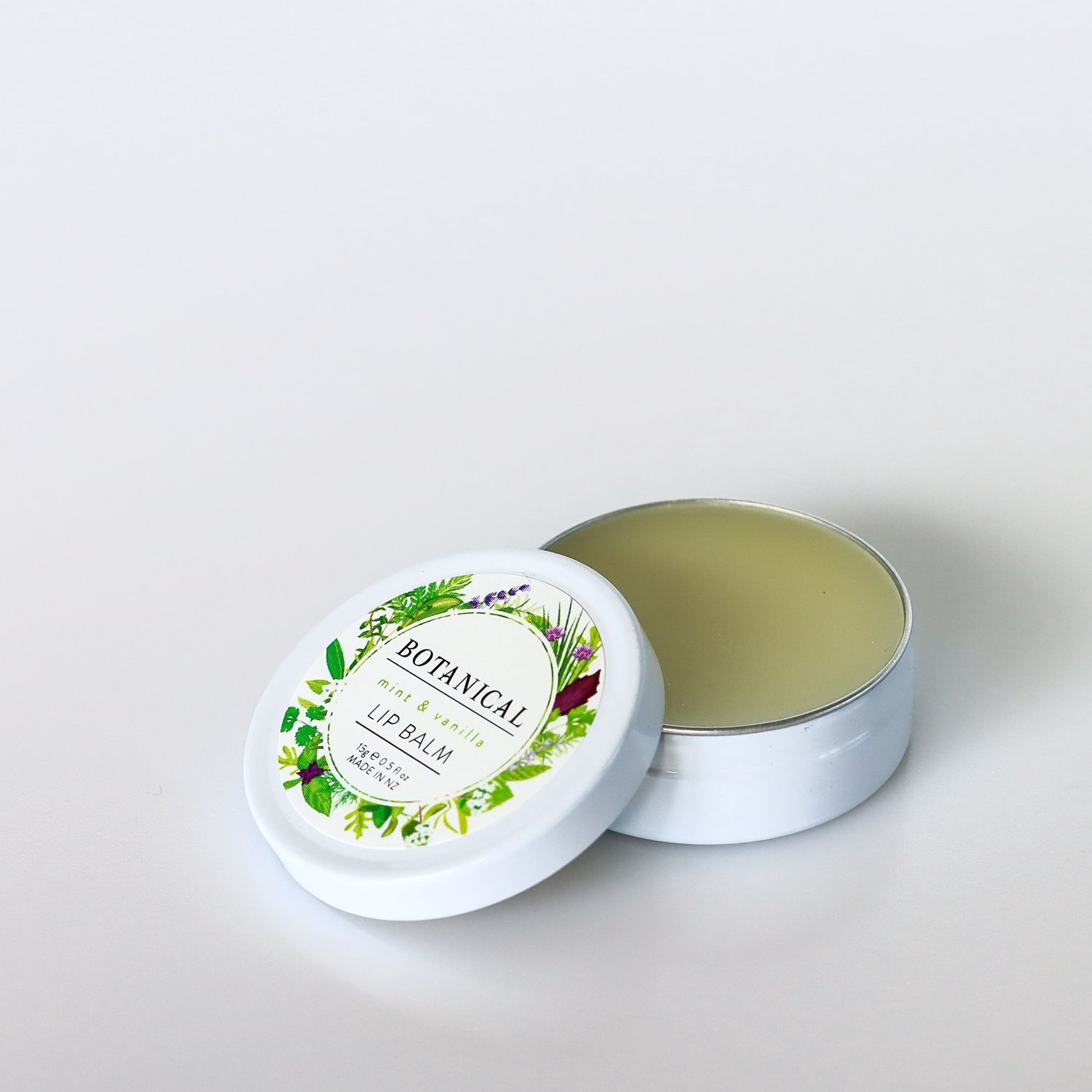 Mint and Vanilla Lip Balm