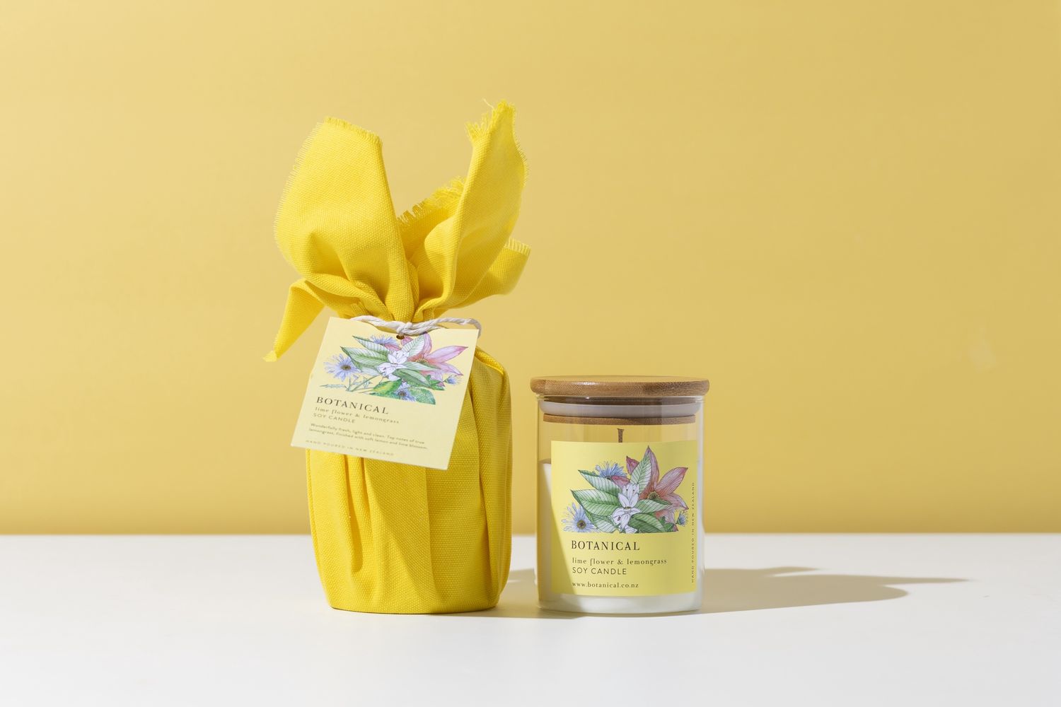 Soy Candle Lime Flower/Lemongrass