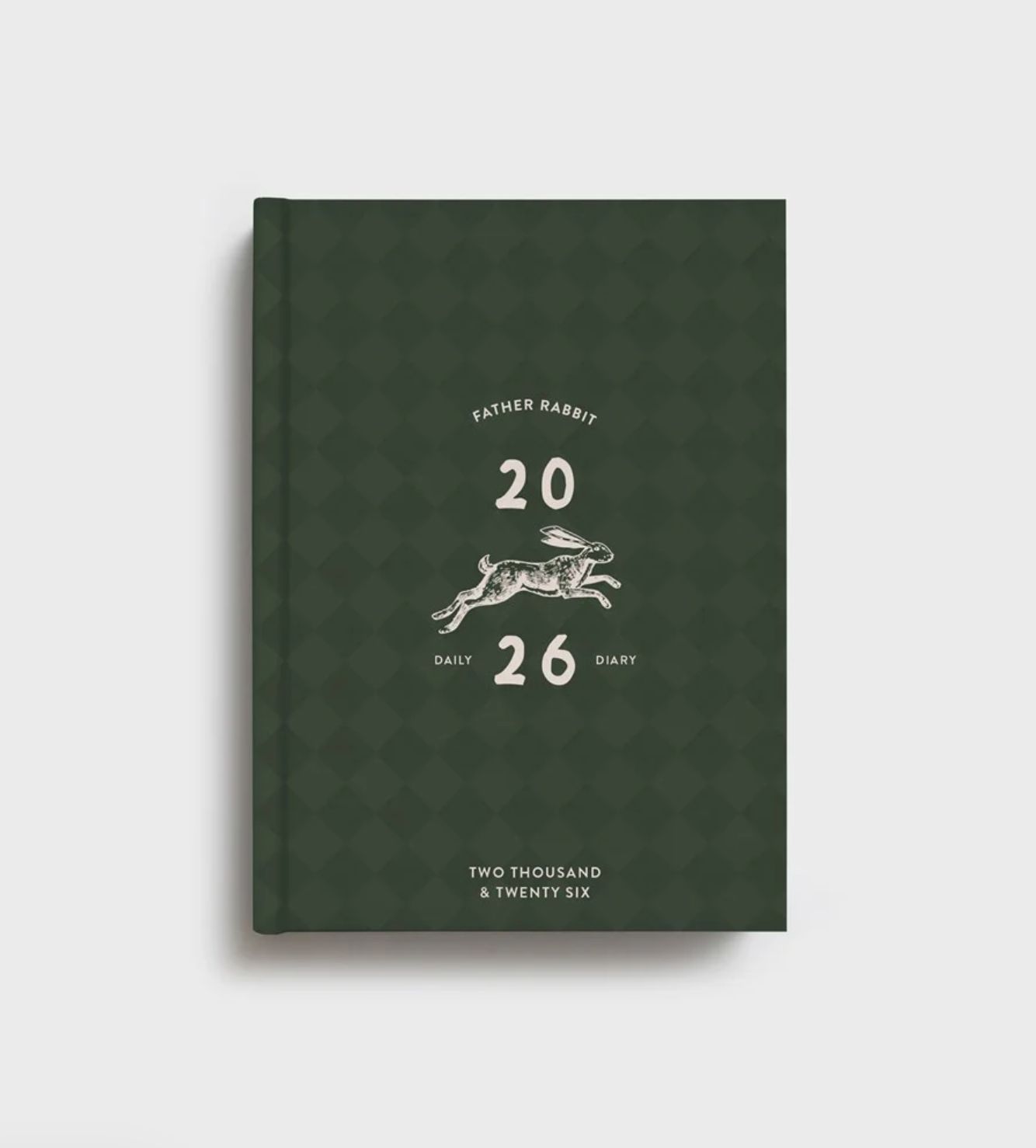 Father Rabbit | Daily Diary 2026 | Mosaic Tile -