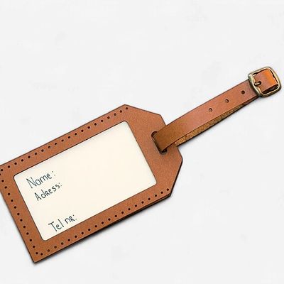 Leather Luggage Tag