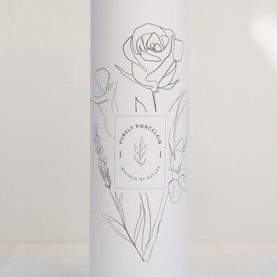Purely Porcelain Diffuser Flower Set
