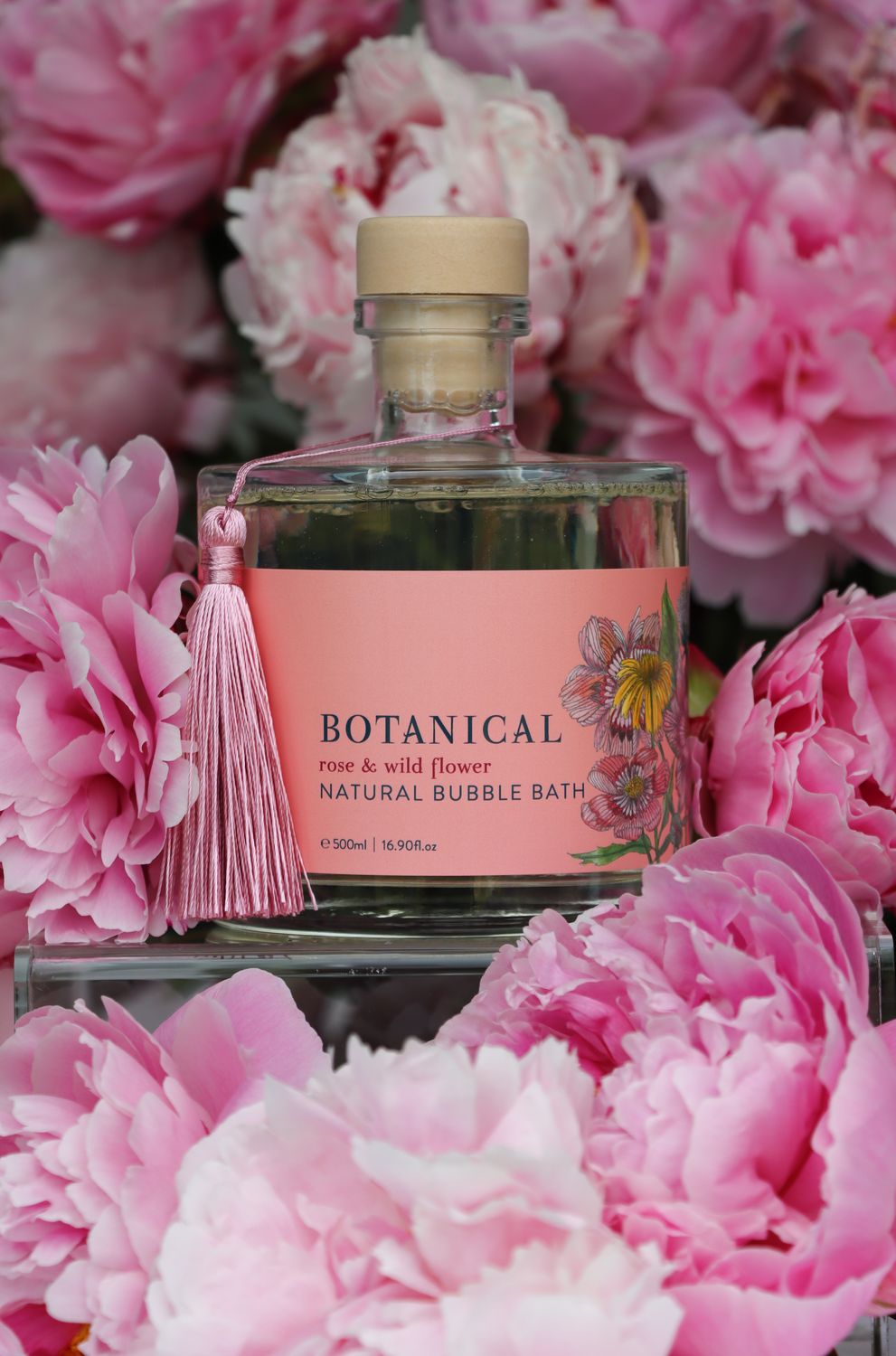Bubble Bath -Rose + Wildflower (500ml)