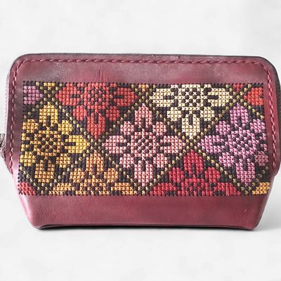Leather Zipper Pouch